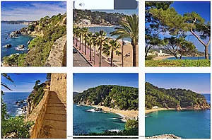 5-bedroom villa with pool, 900m from Cala Canyelles beach