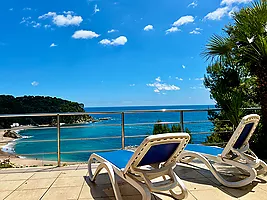 Maison avec des vues spectaculaires a la plage Cala Canyelles en location (Lloret de Mar)