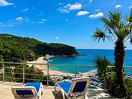 Maison avec des vues spectaculaires a la plage Cala Canyelles en location (Lloret de Mar)