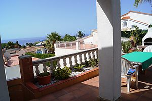 Detached house with nice seaviews for sale in Cala Canyelles. 