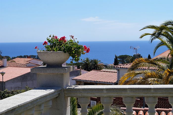 Hübsches Ferienhaus mit schönem Garten zur Vermietug in Cala Canyelles.