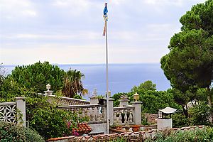 Gutgelegenes Haus mit Garten zur Vermietung in Cala Canyelles (Lloret de Mar)