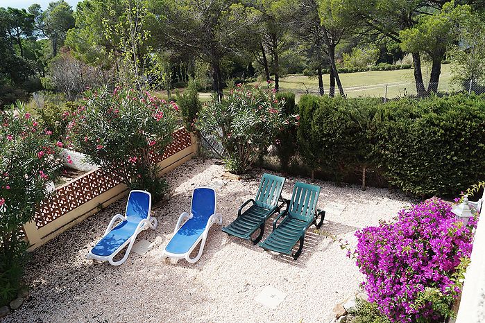 Maison avec piscine et vue sur la mer, quartier résidentiel anyelles. Cala Canyelles