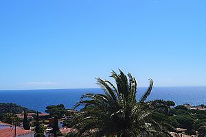 Maison à louer avec belle vue sur la mer (Cala Canyelles)