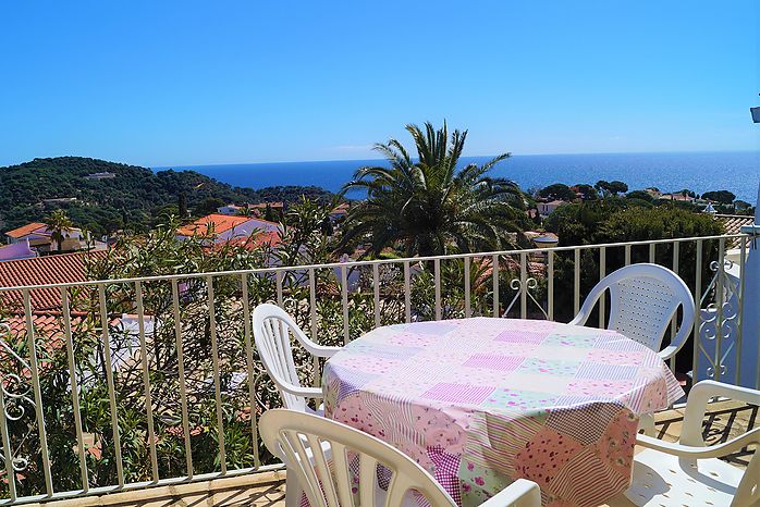 Maison à louer avec belle vue sur la mer (Cala Canyelles)