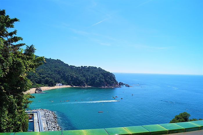 Apartment zur Vermietung mit Meerblick in Cala Canyelles (Lloret de Mar)