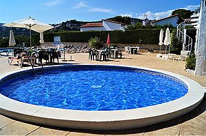 Maison en location avec belle vue sur la mer. (Playa Brava - Tossa de Mar)