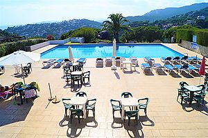 Maison en location avec belle vue sur la mer. (Playa Brava - Tossa de Mar)