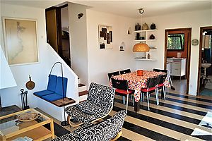 Ferienhaus mit Ibizastil zu vermieten (Cala Canyelles - Lloret de Mar)