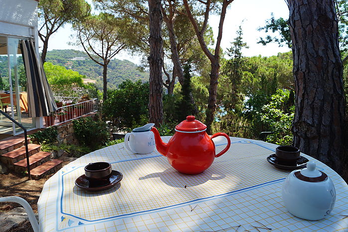 Casa de verano estilo ibicenco en alquiler (Cala Canyelles- Lloret de Mar)