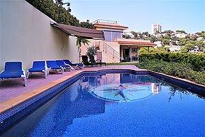 Modern house with private pool for rent of long stay (Lloret de mar)