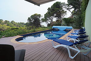 Moderna casa con piscina  para alquiler de larga estancia en Lloret de mar