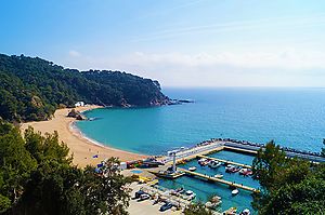 Nice house for rent with fantastic views to the bay Cala Canyelles (Lloret de Mar)