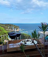 Nice located house for rent overlooking the bay of Cala Canyelles.