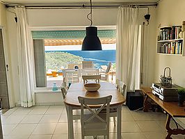 Nice located house for rent overlooking the bay of Cala Canyelles.