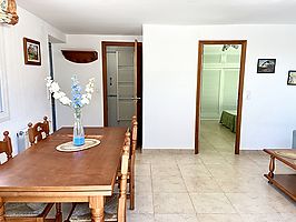 House with private pool for rent near the beach Cala Canyelles.