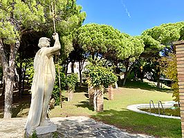 Villa à vendre avec spectaculaire parcelle de pin méditerranéen