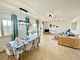 House with private pool for rent near the beach Cala Canyelles.