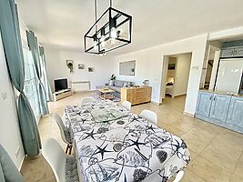 House with private pool for rent near the beach Cala Canyelles.