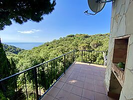 House with sea views to rent , located between Lloret and Tossa de Mar