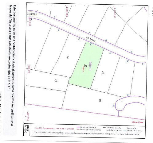 Terreno en venta de 1040m2