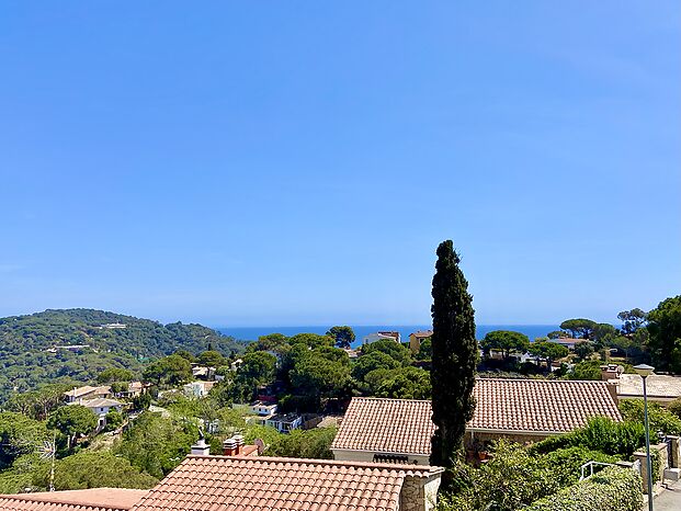 Casa con bonitas vistas en alquiler en Cala Canyelles.