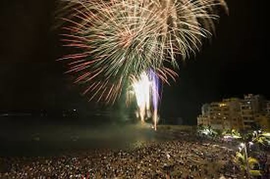 Lloret de mar celebrates its Main festival &quot;Santa Cristina&quot;