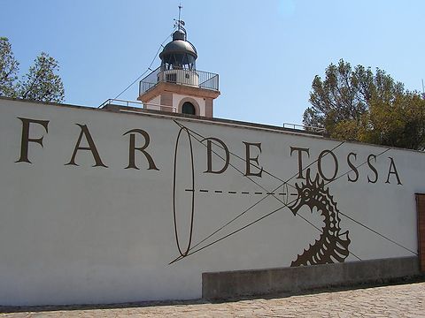 Le phare de Tossa de mar.