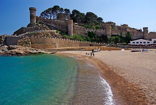 Castillo de Tossa de mar.