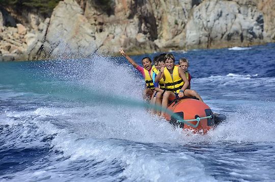 Beach Cala Canyelles.